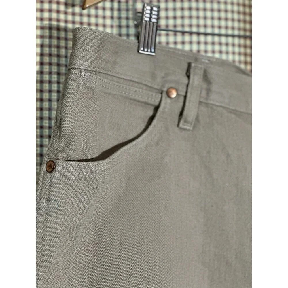 Wrangler Cowboy Cut‎ Jean 38x30 Straight Western Workwear Rodeo 936Tan